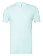 Canvas Unisex Triblend Crew Neck T-Shirt Aqua Triblend (Heather) M (CV3413), CV3413 – Ice Blue Triblend (Heather)