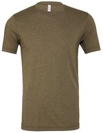 Canvas Unisex Triblend Crew Neck T-Shirt Aqua Triblend (Heather) M (CV3413), CV3413 – Oliva Tripla miscela (Melange)