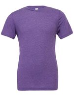Canvas Unisex Triblend Crew Neck T-Shirt Aqua Triblend (Heather) M (CV3413), CV3413 – Purple Triblend (Heather)
