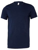 Canvas Unisex Triblend Crew Neck T-Shirt Aqua Triblend (Heather) M (CV3413), CV3413 – Solid Navy Triblend