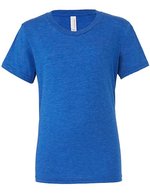 Canvas Unisex Triblend Crew Neck T-Shirt Aqua Triblend (Heather) M (CV3413), CV3413 – Vero Reale Tripla miscela (Melange)