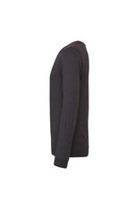 Canvas Langarmshirt aus Airlume-Baumwolle, meliert, Dark Grey Heather XS, CV3501CVC – Bild 5