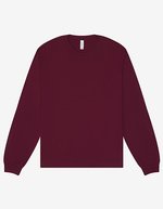 Unisex Heavyweight Long Sleeve Tee – Maroon