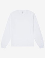 Unisex Heavyweight Long Sleeve Tee – White