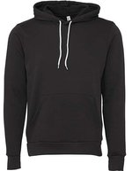 Canvas Fleece Pullover Hoodie mit Kangurutasche – DTG Dark Grey