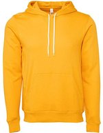 Canvas Fleece Pullover Hoodie mit Kangurutasche, Dark Grey Heather XS, CV3719 – Oro