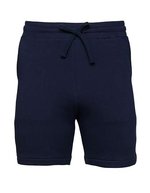 Canvas Sponge Fleece Sweatshorts mit Kordelzug – Navy