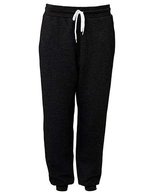 Canvas Jogger Sweatpants aus Baumwolle-Polyester-Mix, Athletic Heather XS, CV3727 – Nero