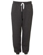 Canvas Jogger Sweatpants aus Baumwolle-Polyester-Mix, Athletic Heather XS, CV3727 – Grigio scuro Melange
