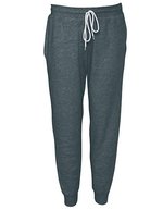 Canvas Jogger Sweatpants aus Baumwolle-Polyester-Mix, Athletic Heather XS, CV3727 – Heather Slate