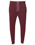 Canvas Jogger Sweatpants aus Baumwolle-Polyester-Mix, Athletic Heather XS, CV3727 – Granata
