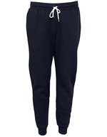 Canvas Jogger Sweatpants aus Baumwolle-Polyester-Mix, Athletic Heather XS, CV3727 – Blu navy