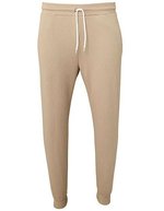 Canvas Jogger Sweatpants aus Baumwolle-Polyester-Mix, Athletic Heather XS, CV3727 – Cuoio