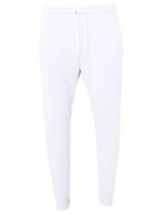 Canvas Jogger Sweatpants aus Baumwolle-Polyester-Mix, Athletic Heather XS, CV3727 – Bianco
