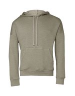 Canvas Sponge Fleece Hoodie mit Kängurutaschen, Brick M, CV3729 – Heather Stone