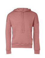 Canvas Sponge Fleece Hoodie mit Kängurutaschen, Brick M, CV3729 – Mauve (Uni)