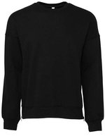 Canvas Sponge Fleece Sweatshirt mit Drop Shoulder, Athletic Heather L, CV3945 – DTG Black