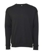 Canvas Sponge Fleece Sweatshirt mit Drop Shoulder, Athletic Heather L, CV3945 – DTG Dark Grey