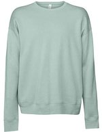 Canvas Sponge Fleece Sweatshirt mit Drop Shoulder, Athletic Heather L, CV3945 – Dusty Blue