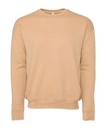 Canvas Sponge Fleece Sweatshirt mit Drop Shoulder, Athletic Heather L, CV3945 – Heather Sand Dune