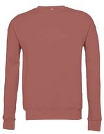 Canvas Sponge Fleece Sweatshirt mit Drop Shoulder, Athletic Heather L, CV3945 – Mauve (Solid)