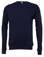 Canvas Sponge Fleece Sweatshirt mit Drop Shoulder, Athletic Heather L, CV3945 – Navy