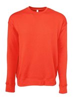 Canvas Sponge Fleece Sweatshirt mit Drop Shoulder, Athletic Heather L, CV3945 – Poppy