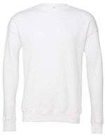 Canvas Sponge Fleece Sweatshirt mit Drop Shoulder, Athletic Heather L, CV3945 – White