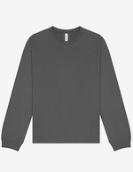 Unisex Heavyweight Long Sleeve Tee – Asphalt (Solid)