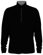 Men´s 1/4 Zip Pullover – Caviar
