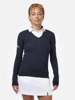 Ladies V-Neck Merino Sweater – Bild 1