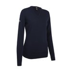 Ladies V-Neck Merino Sweater – Bild 3
