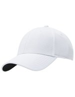 Ladies Fronted Crested Cap – White