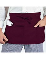 Dennys London Money Pocket Schürze mit Geldbeutel – Claret