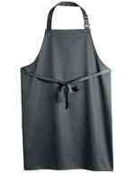 Dennys London Recycelte Polyester-Schürze, Sustainable 2022, Mid Blue 80 x 85 cm, DL200 – Storm Grey