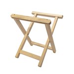 DreamRoots Faltbarer Buchenholz Hocker-Rahmen 110 kg, Standard 50 x 30 x 7 cm, DRL18 – Bild 1