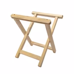 DreamRoots Faltbarer Buchenholz Hocker-Rahmen 110 kg – Standard