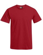Promodoro Basic-T-Shirt aus 100% Baumwolle, Black S, E1000 – Fire Red