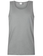 Promodoro ärmelloses T-Shirt aus Baumwolle für Herren, Black 4XL, E1050 – Acciaio Grigio (Unito)