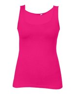 Promodoro Figurbetontes Damen Tank Top aus Baumwolle – Bright Rose