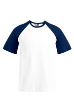 Promodoro Raglan T-Shirt mit Kontrastärmeln für Herren, White/Black XS, E1060 – Bild 3