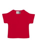 Promodoro Baby T-Shirt mit Schulteröffnung 100% Baumwolle, White 56/62, E110B – Rosso fuoco