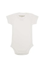 Promodoro Bio-Babystrampler in Reinweiß mit Druckknöpfen, White 50/56, E120K – Bild 3