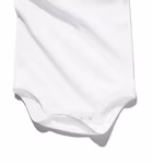 Promodoro Bio-Babystrampler in Reinweiß mit Druckknöpfen, White 50/56, E120K – Bild 5