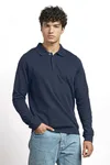 Promodoro Polo-Sweatshirt mit Polokragen und Elasthan, Black S, E2049N – Bild 2