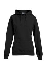 Promodoro Figurbetonter Hoodie mit Doppelkapuze, Black XS, E2181 – Bild 3