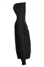Promodoro Figurbetonter Hoodie mit Doppelkapuze, Black XS, E2181 – Bild 5