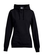 Promodoro Figurbetonter Hoodie mit Doppelkapuze – Black