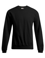 Herren-Sweater 80/20 mit Rundhalsausschnitt – Black