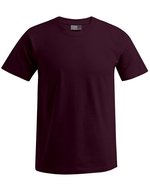 Promodoro Baumwoll-T-Shirt mit Elasthan-Kragen, White S, E3000 – Borgogna
